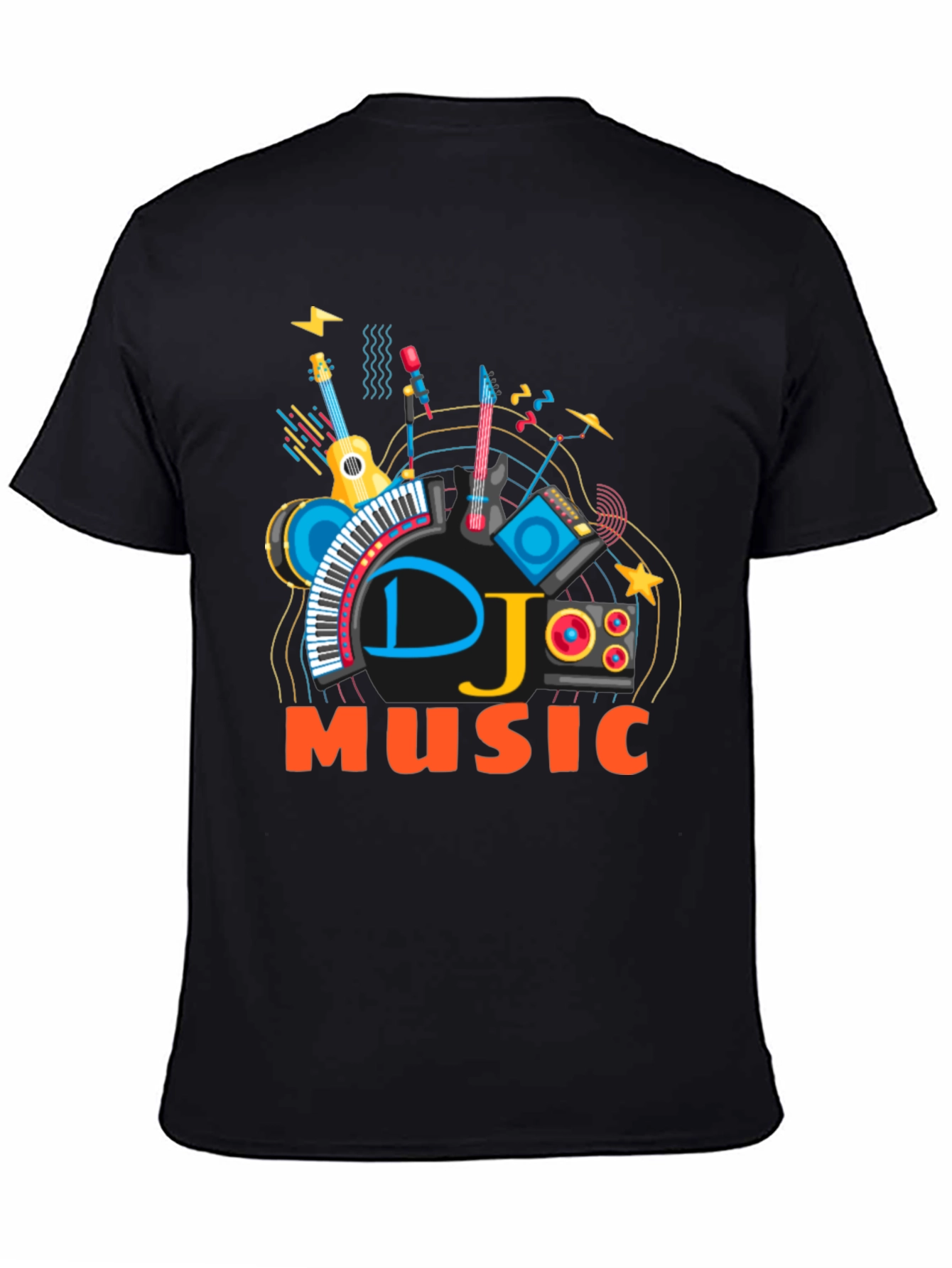 DJ Music Graphic T-Shirt