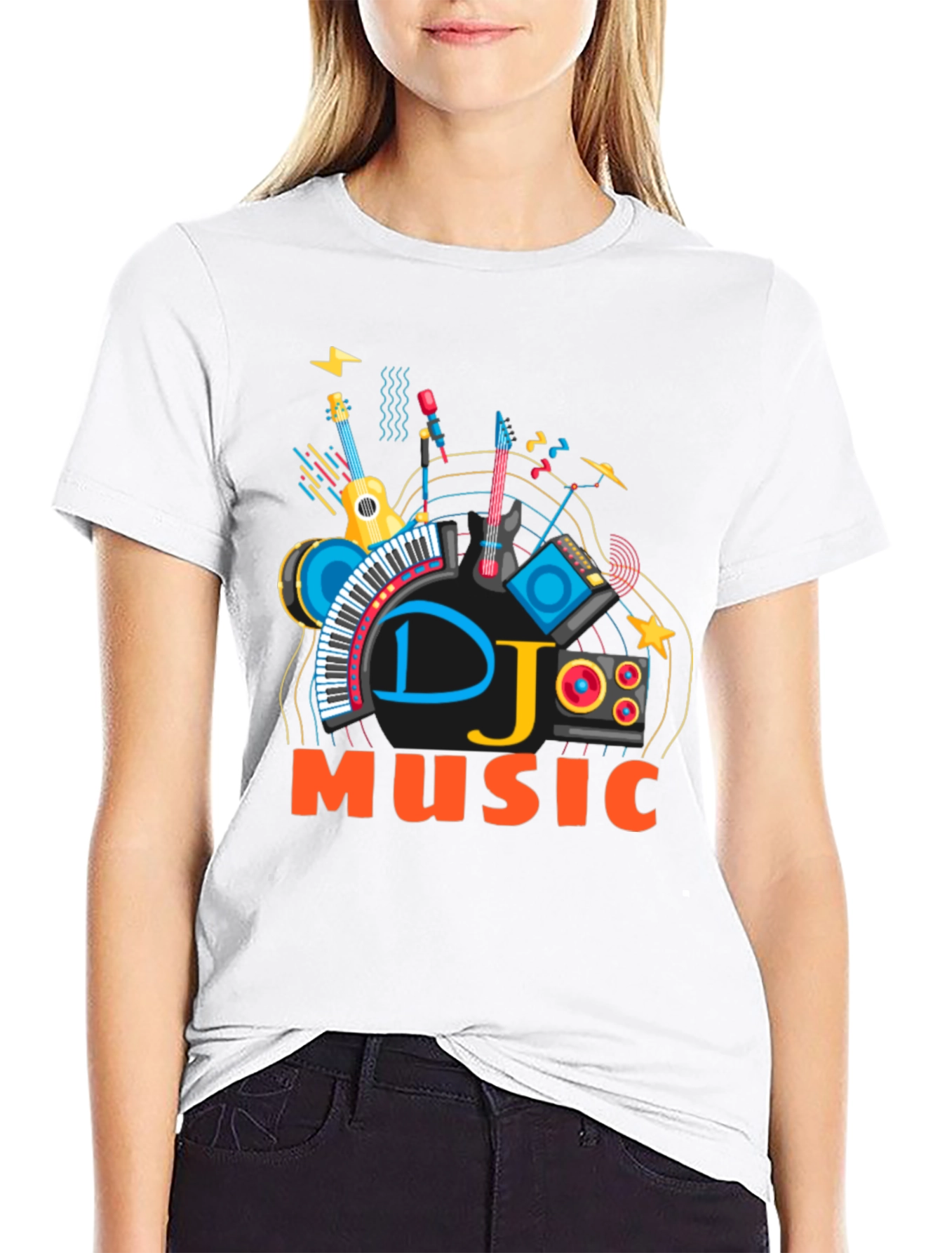 DJ Music Graphic T-Shirt