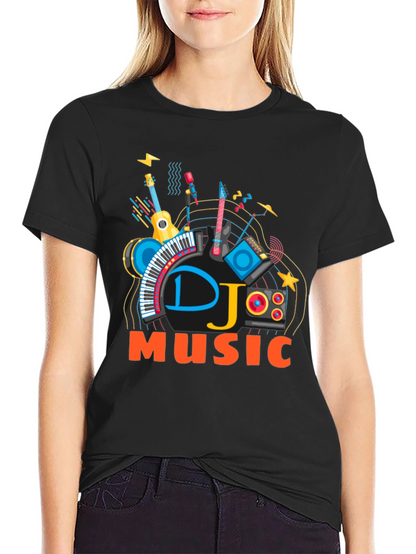 DJ Music Graphic T-Shirt