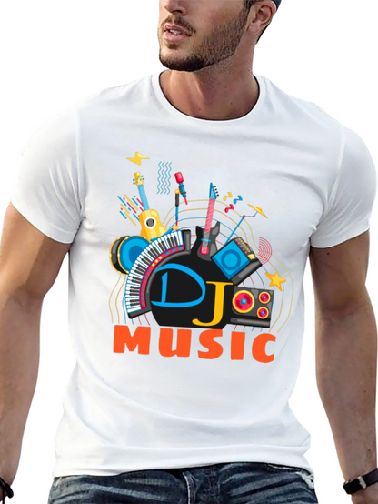 DJ Music Graphic T-Shirt