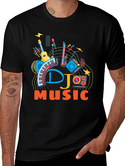 DJ Music Graphic T-Shirt