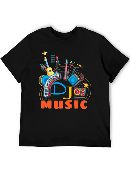 DJ Music Graphic T-Shirt