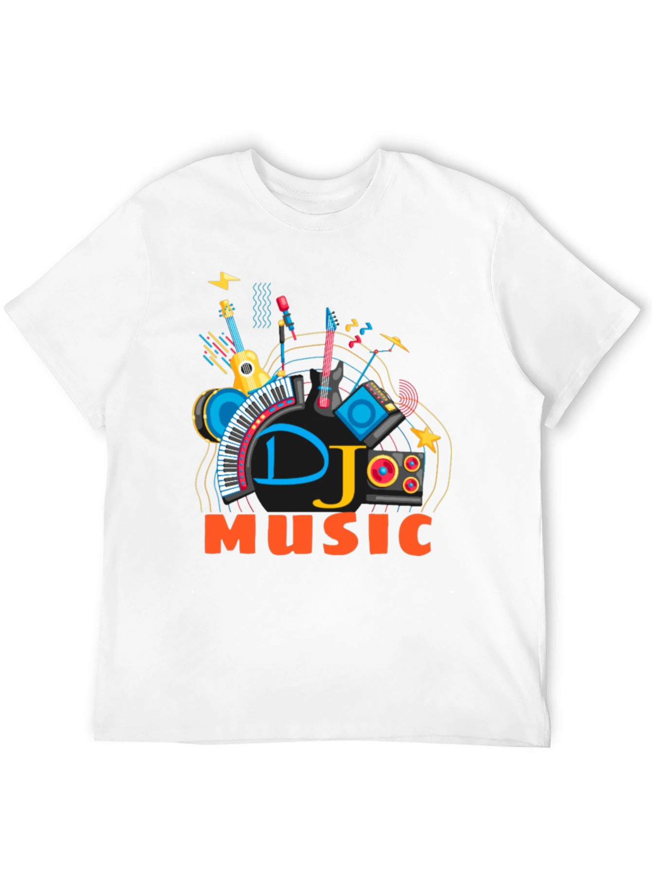 DJ Music Graphic T-Shirt