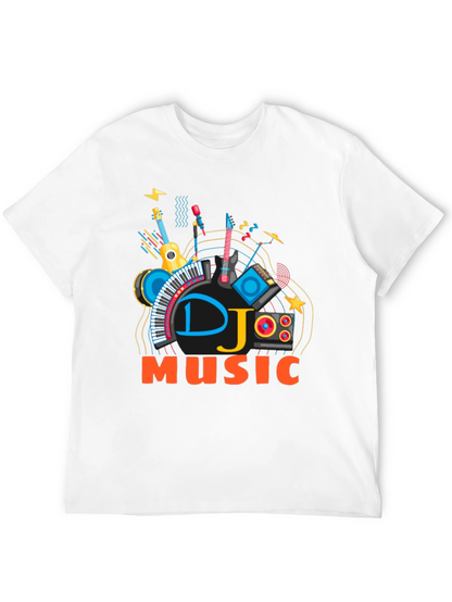 DJ Music Graphic T-Shirt
