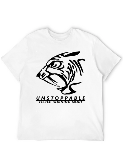 Unstoppable Fierce Training Mode Black T-Shirt