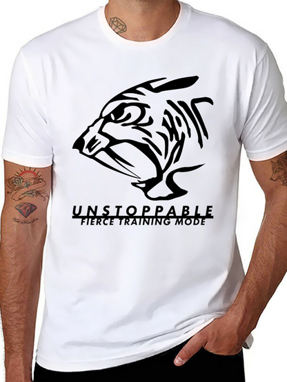 Unstoppable Fierce Training Mode Black T-Shirt