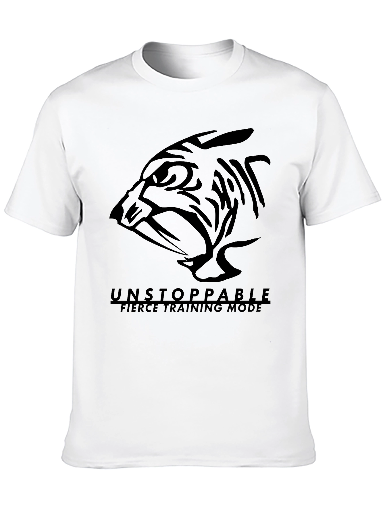 Unstoppable Fierce Training Mode Black T-Shirt