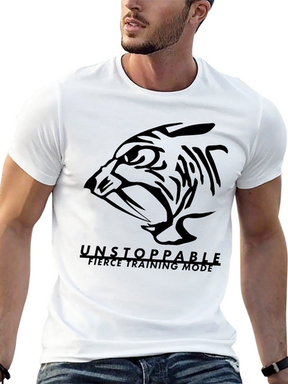 Unstoppable Fierce Training Mode Black T-Shirt