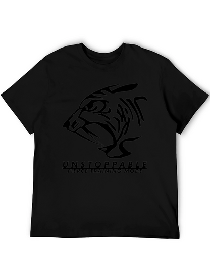 Unstoppable Fierce Training Mode Black T-Shirt