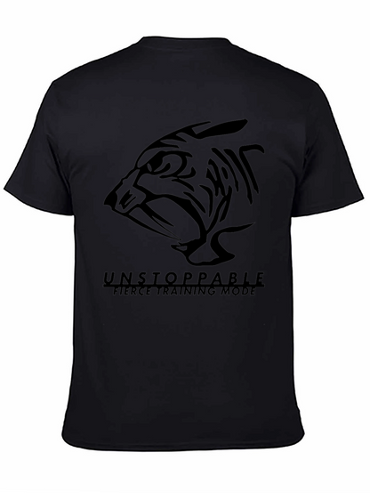 Unstoppable Fierce Training Mode Black T-Shirt