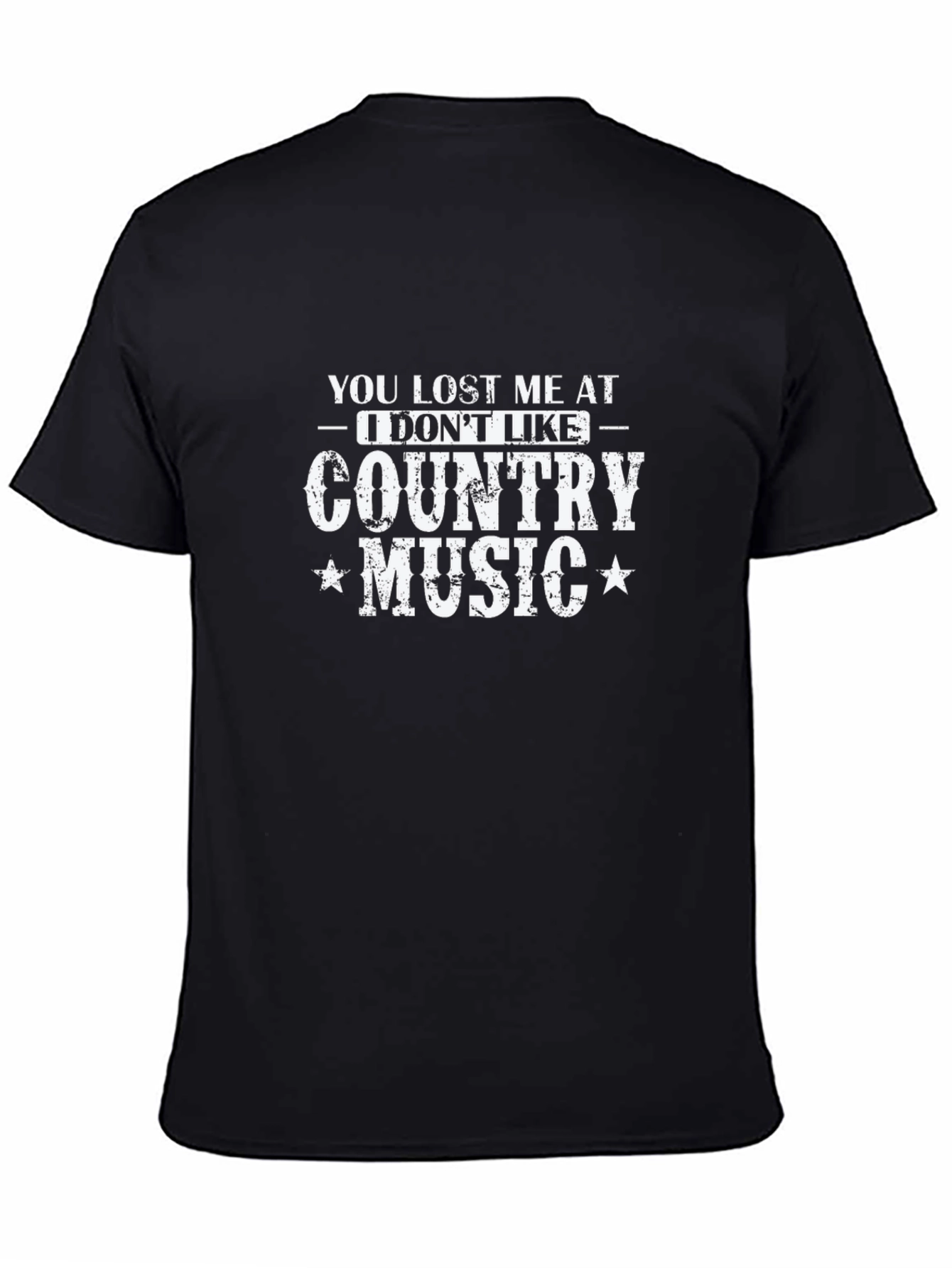 You Lost Me at Country Music Graphic Tee