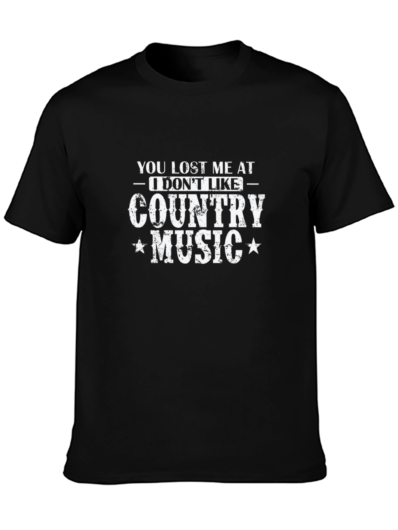 You Lost Me at Country Music Graphic Tee