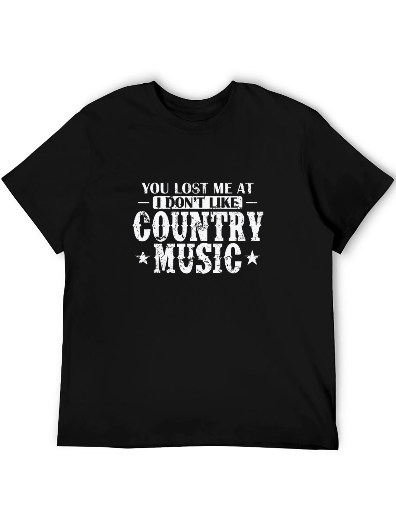 You Lost Me at Country Music Graphic Tee