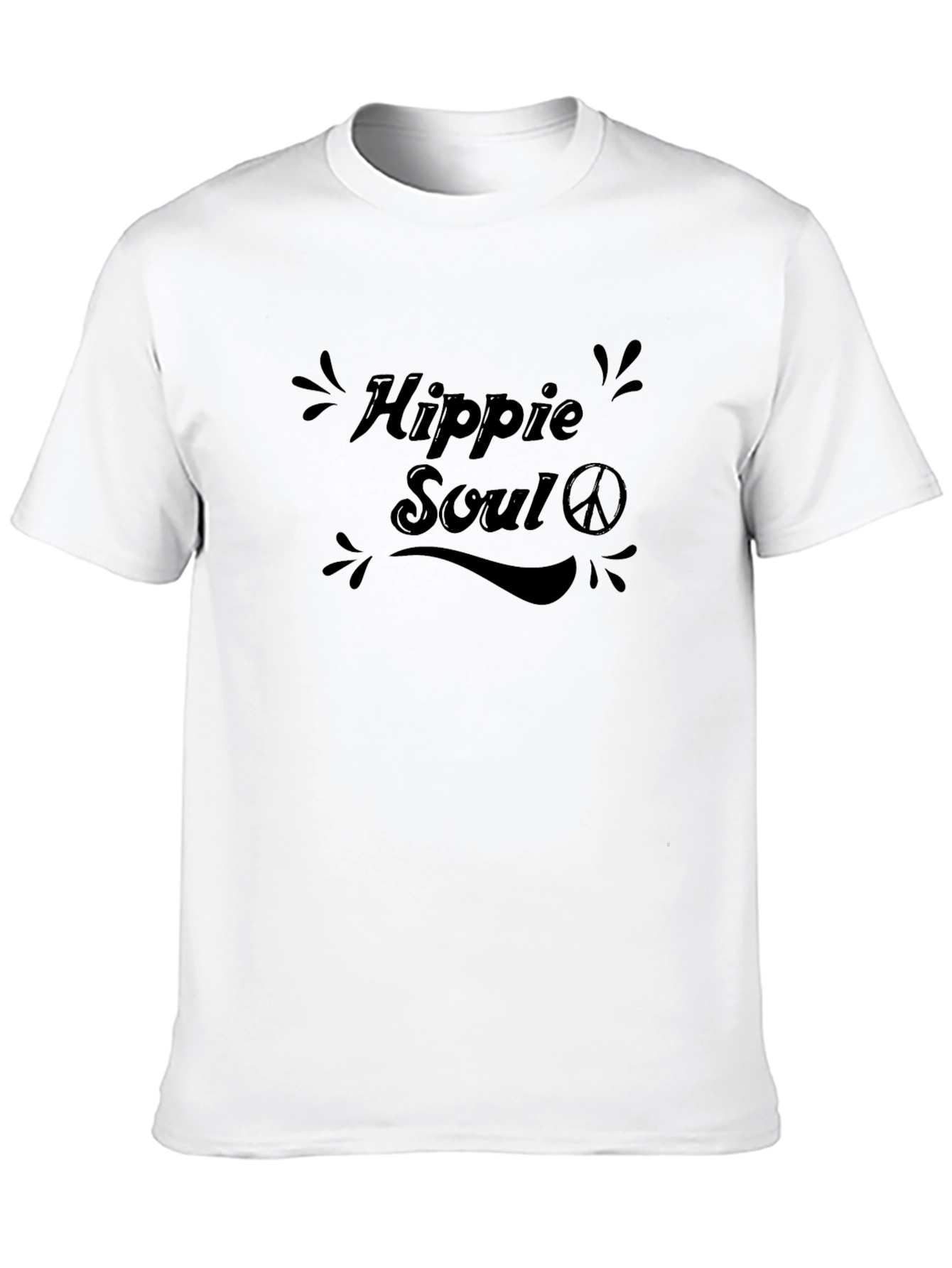 Hippie Soul Black T-Shirt