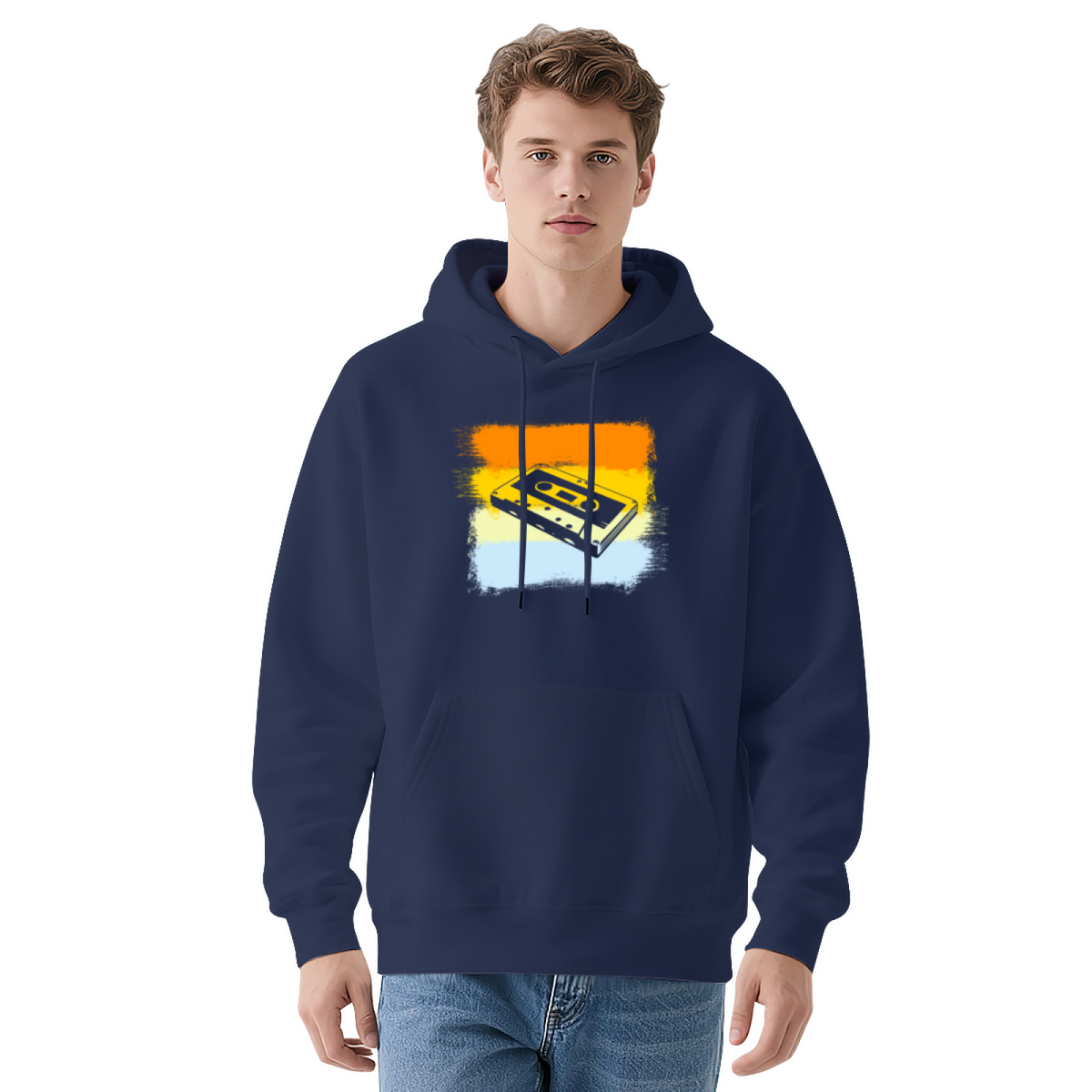 Cool Graphic Hoodie - Green Hoodie Showing