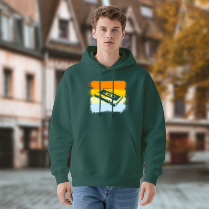 Cool Graphic Hoodie - Green Hoodie Showing