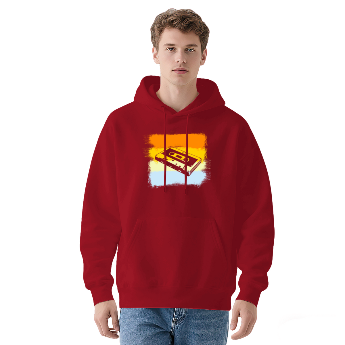 Cool Graphic Hoodie - Green Hoodie Showing