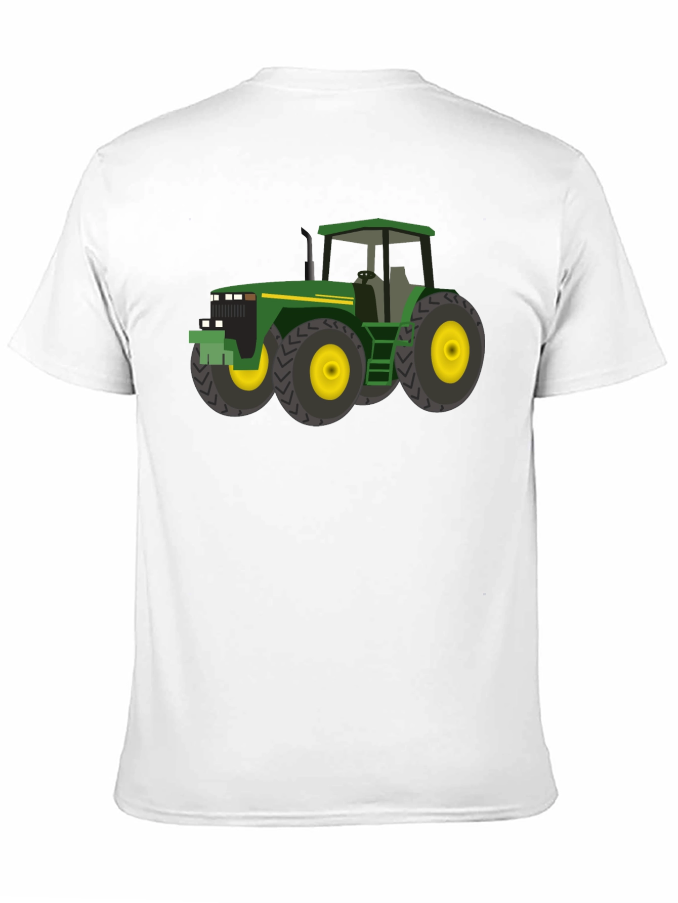 Green Tractor Graphic Tee - Farm Life Style