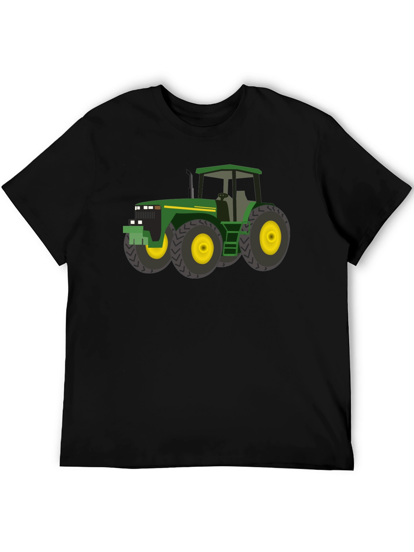 Green Tractor Graphic Tee - Farm Life Style