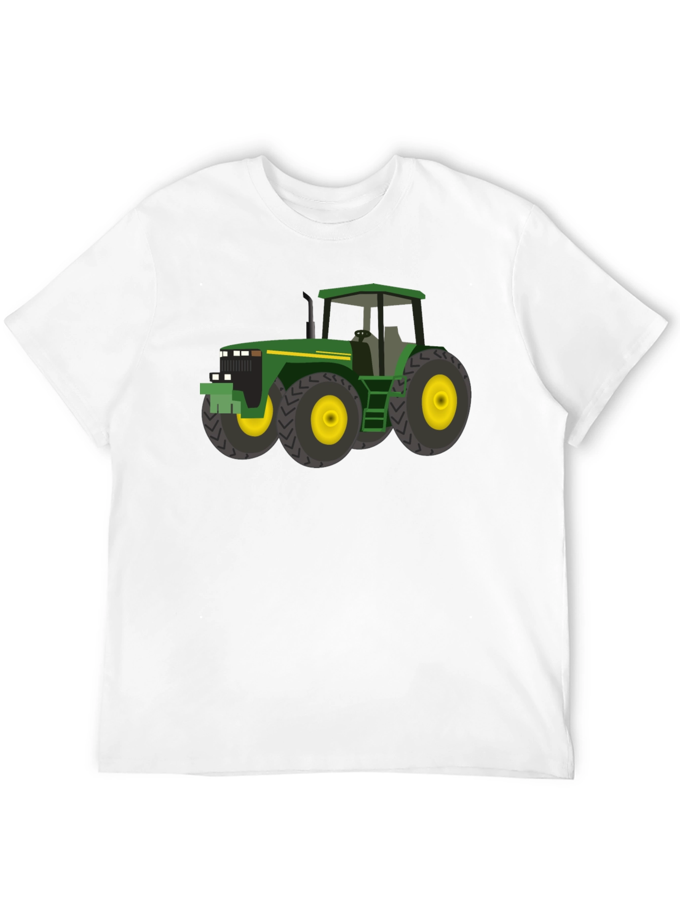 Green Tractor Graphic Tee - Farm Life Style