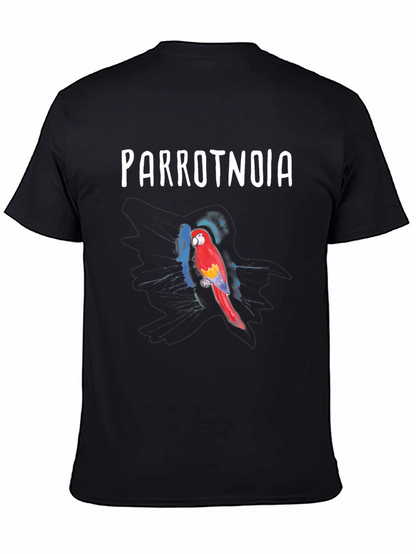 Parrotnoia T-Shirt: Vivid Parrot Design