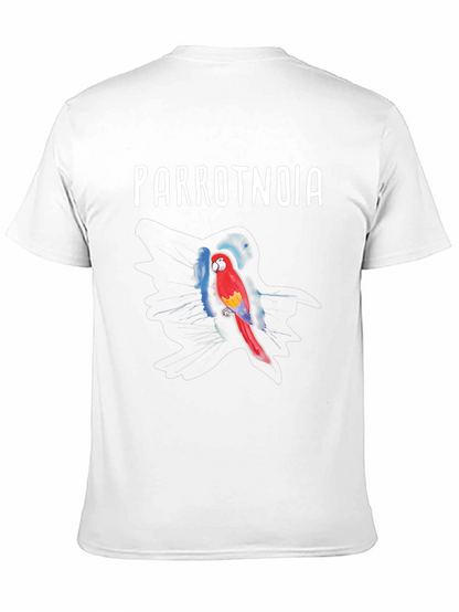 Parrotnoia T-Shirt: Vivid Parrot Design