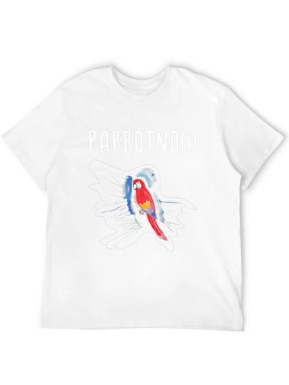 Parrotnoia T-Shirt: Vivid Parrot Design