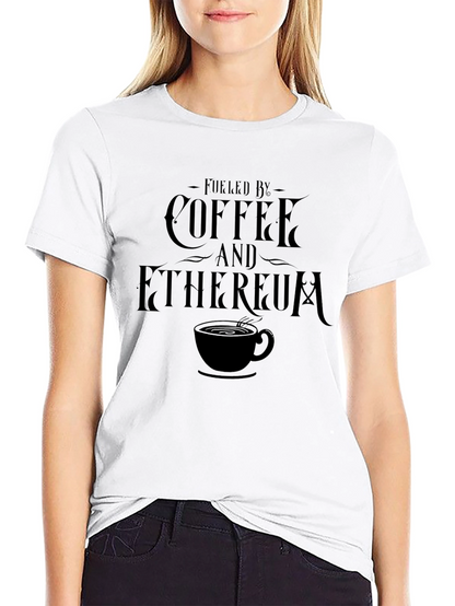 Coffee & Ethereum Fueled Graphic Tee