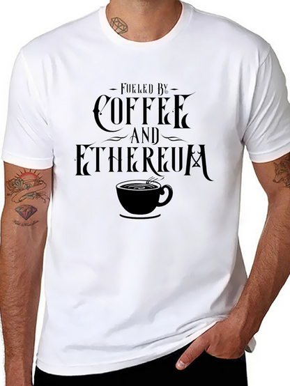 Coffee & Ethereum Fueled Graphic Tee