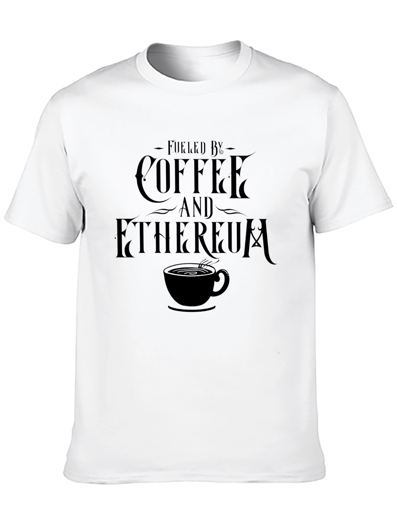 Coffee & Ethereum Fueled Graphic Tee