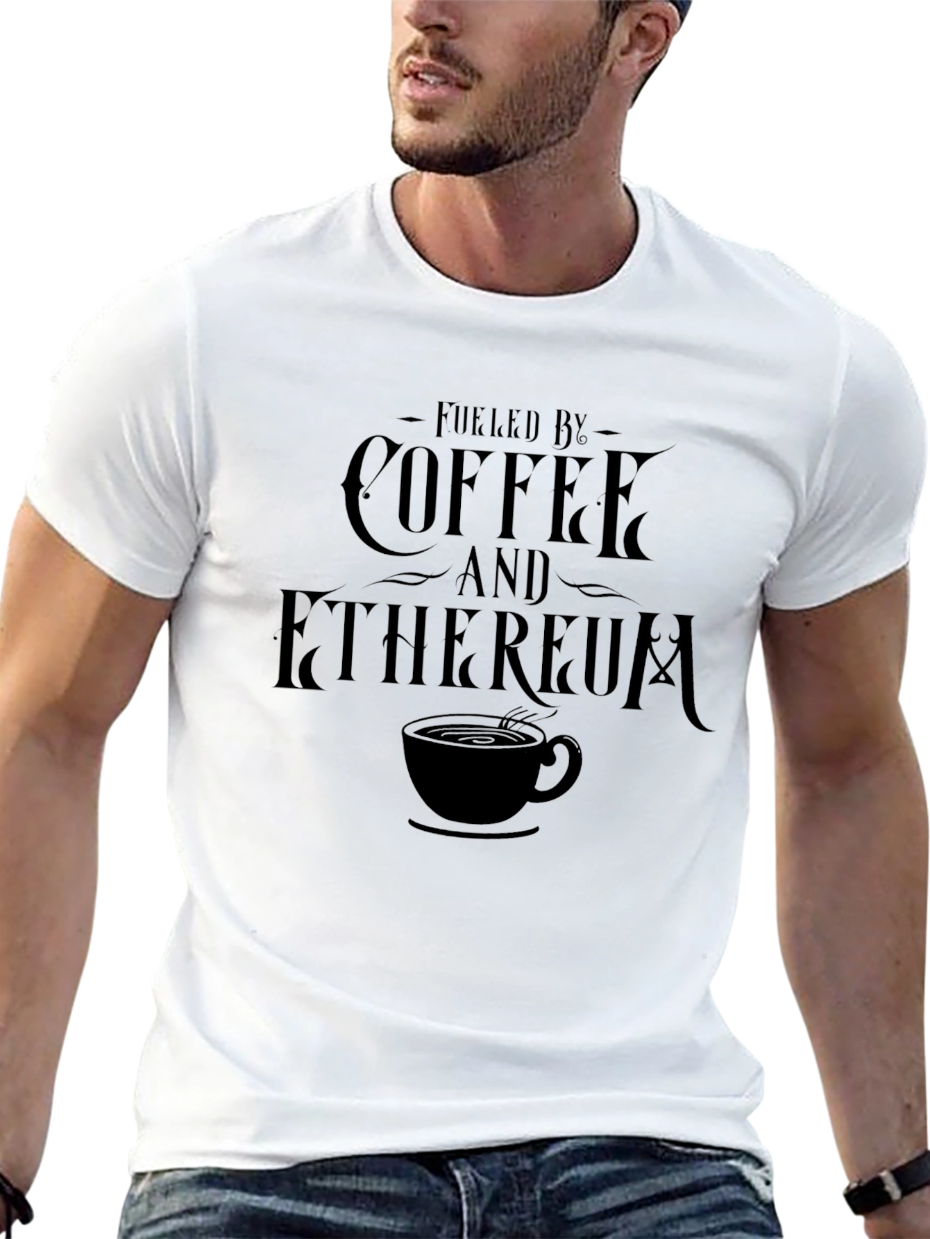Coffee & Ethereum Fueled Graphic Tee