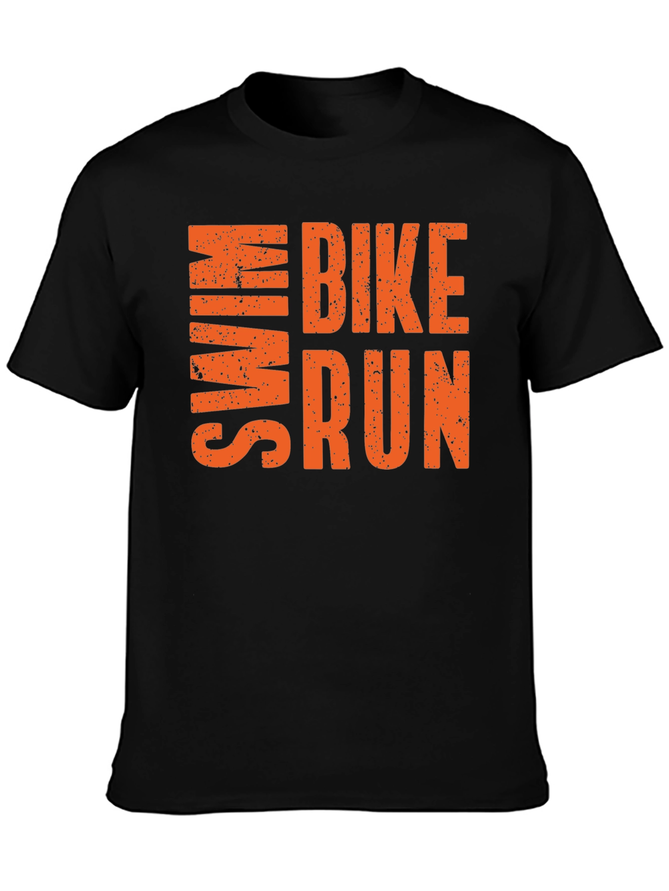 Swim Bike Run T-Shirt | Athletic Triathlon Tee