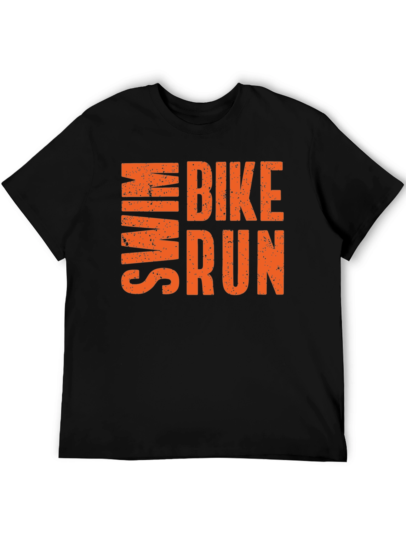 Swim Bike Run T-Shirt | Athletic Triathlon Tee