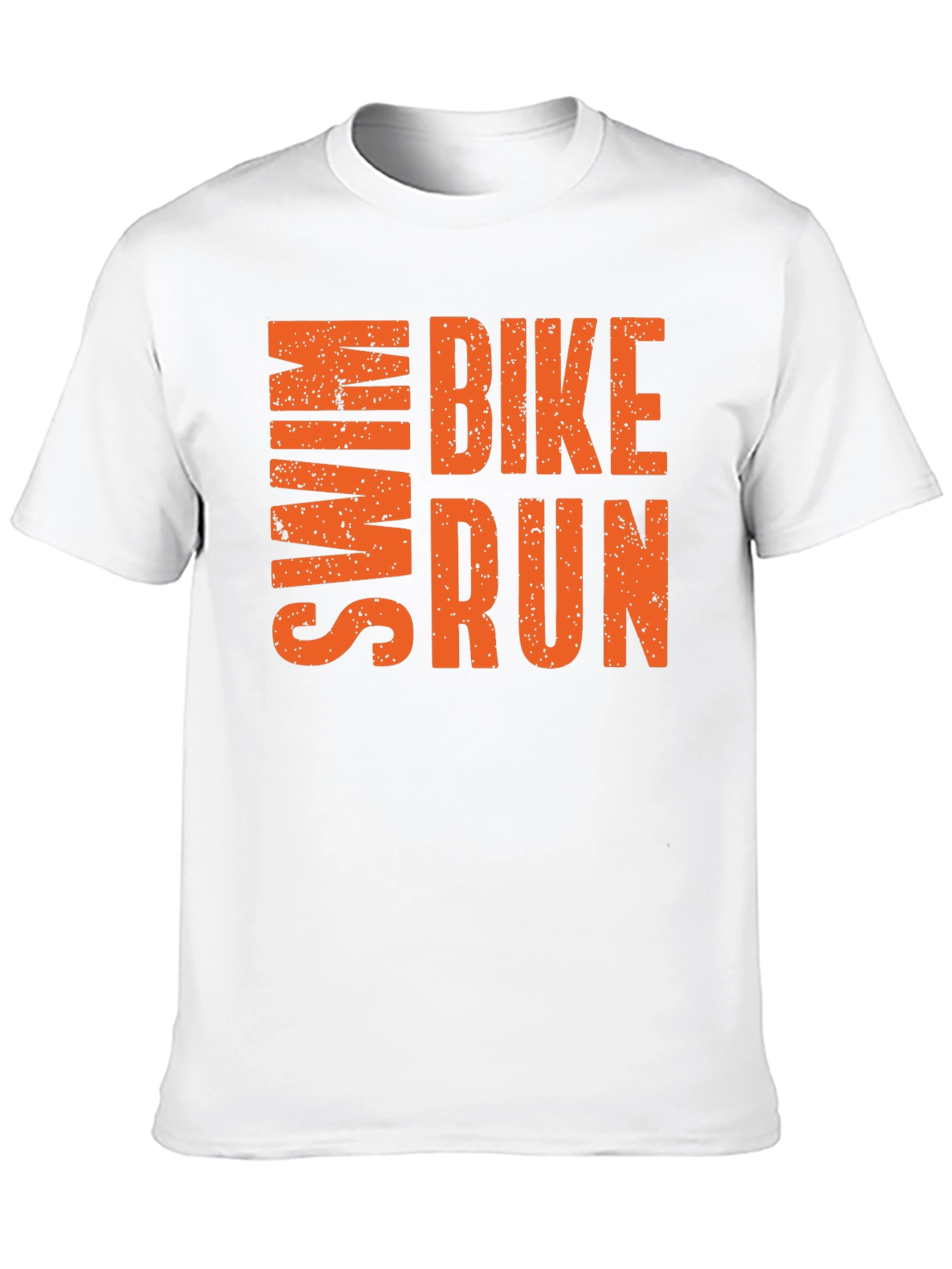 Swim Bike Run T-Shirt | Athletic Triathlon Tee