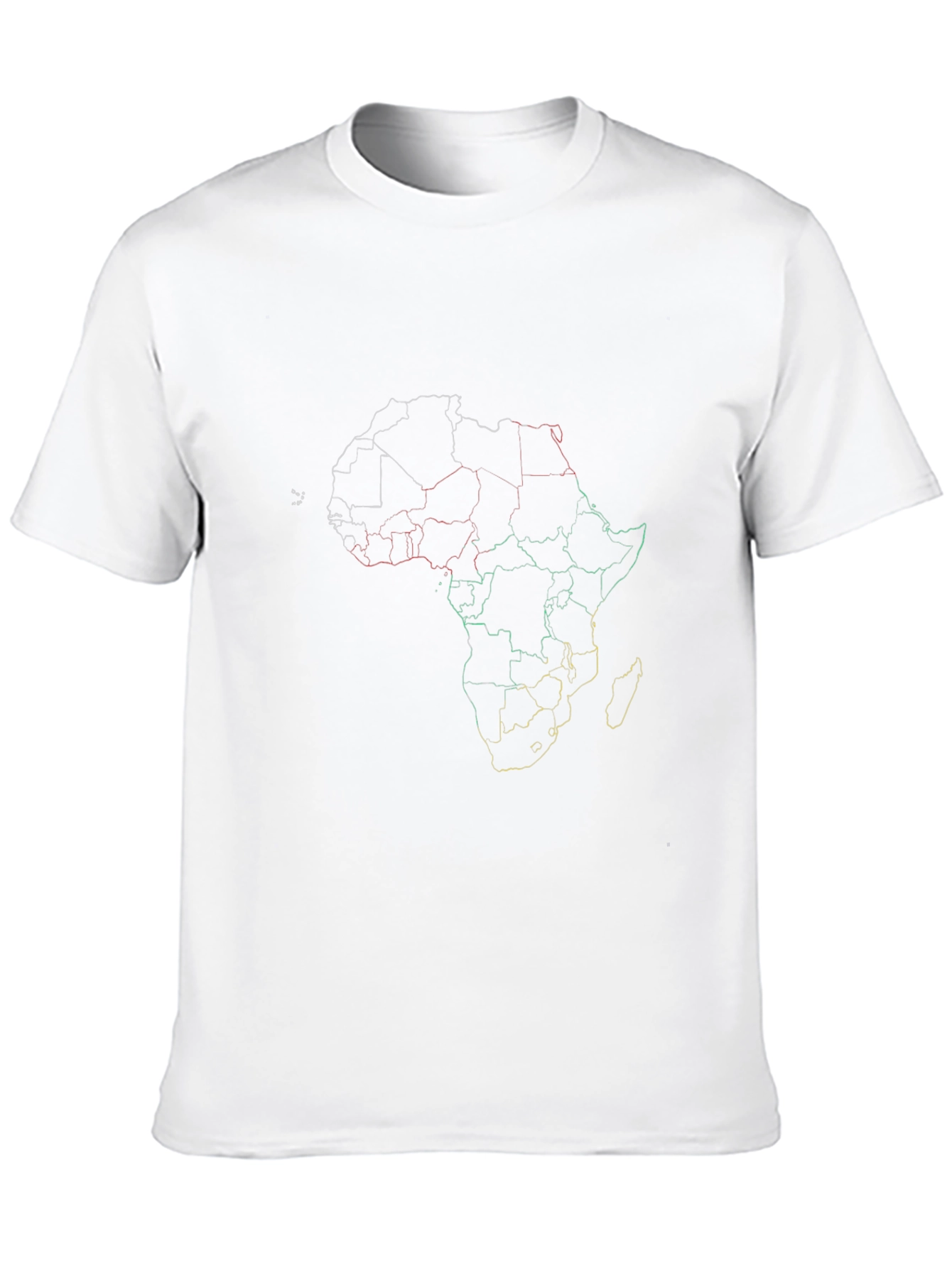 Africa Outline Graphic T-Shirt - Classic Fit