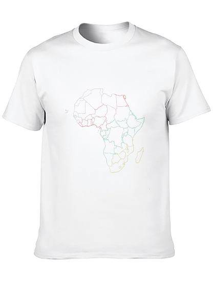 Africa Outline Graphic T-Shirt - Classic Fit