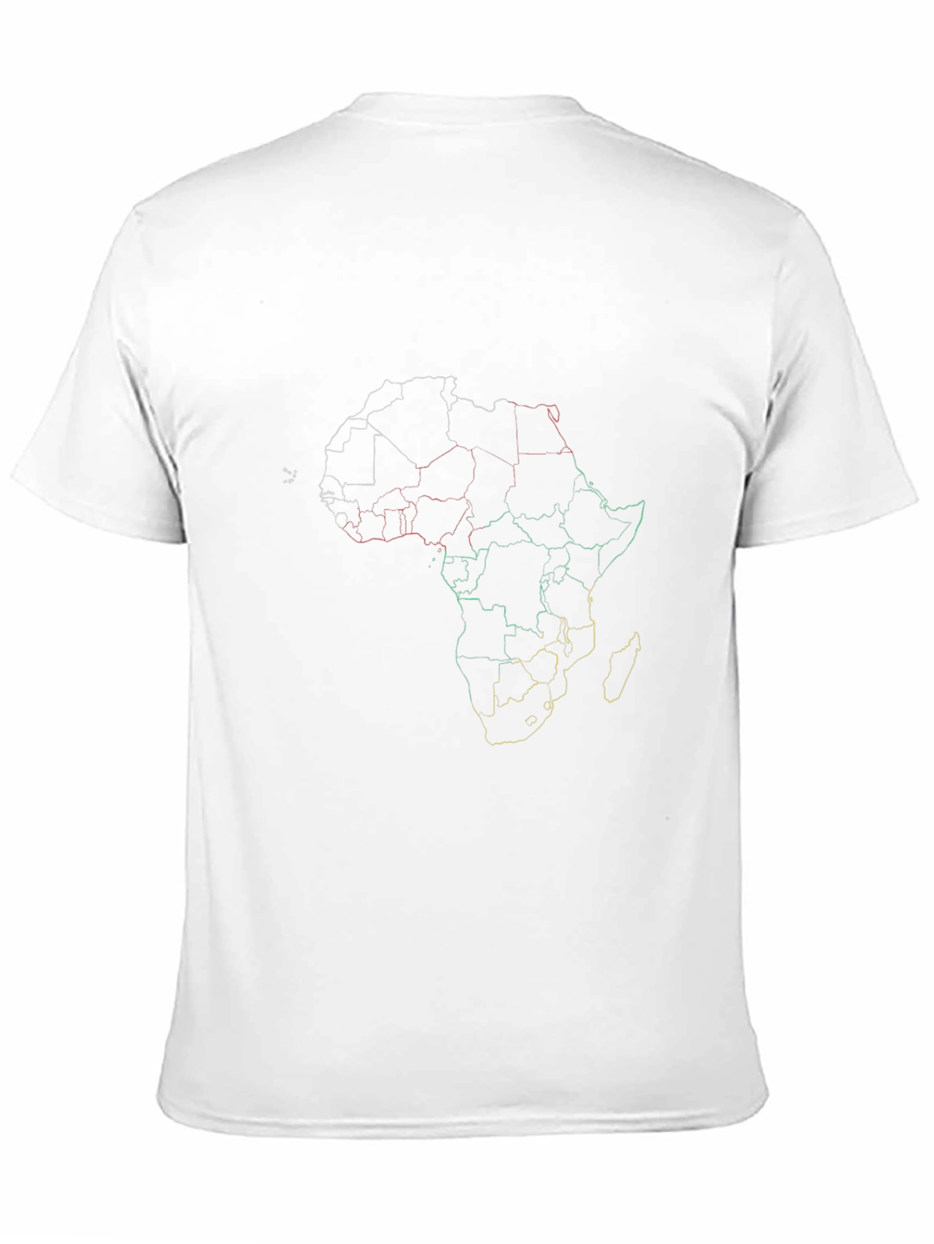 Africa Outline Graphic T-Shirt - Classic Fit