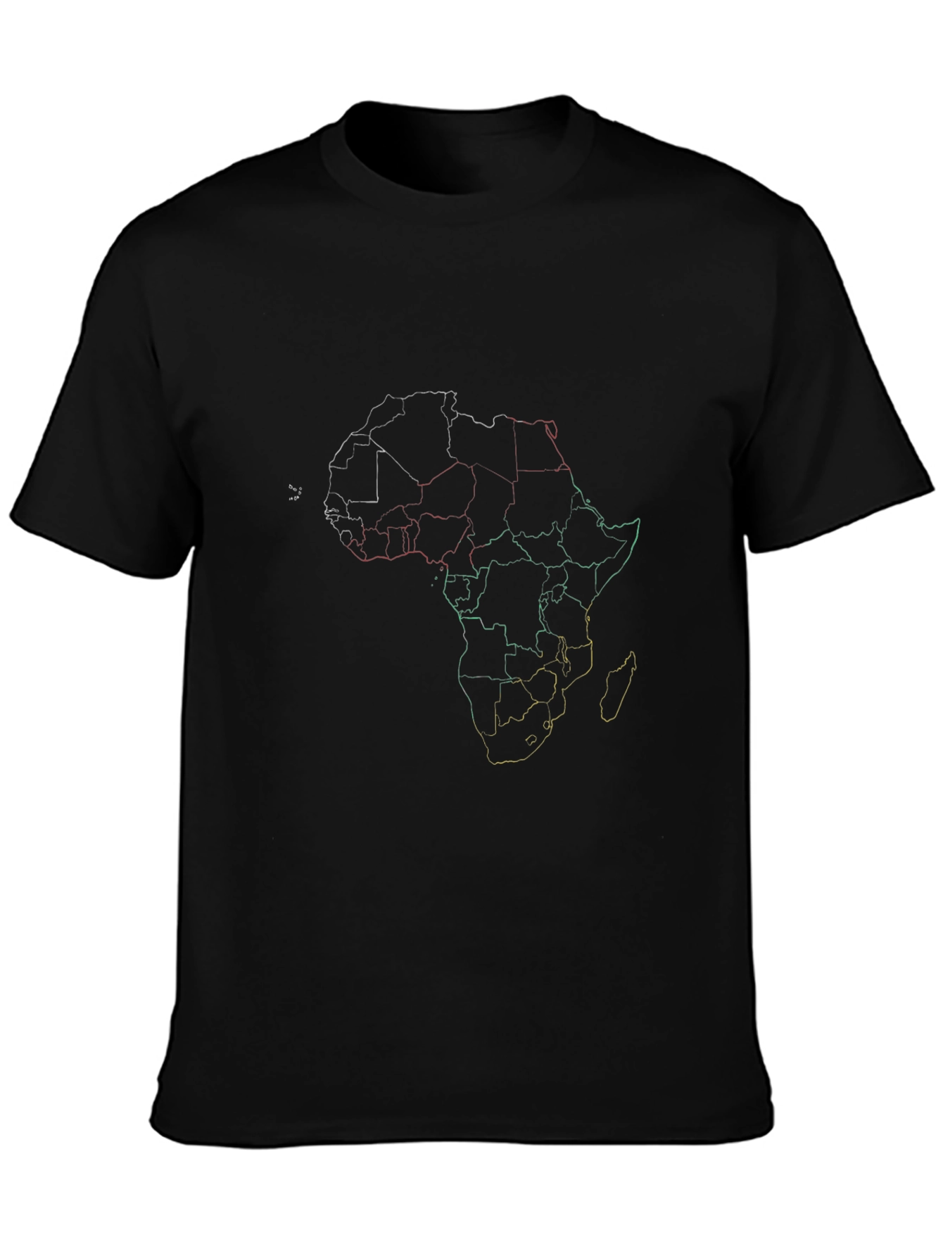 Africa Outline Graphic T-Shirt - Classic Fit