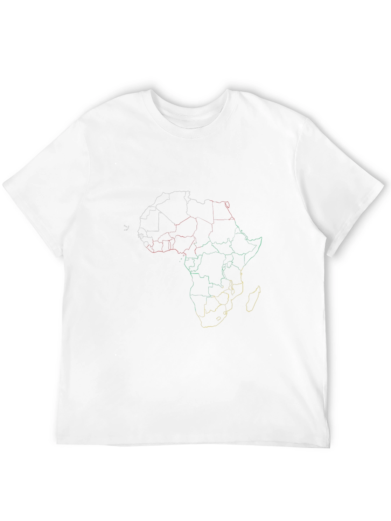 Africa Outline Graphic T-Shirt - Classic Fit