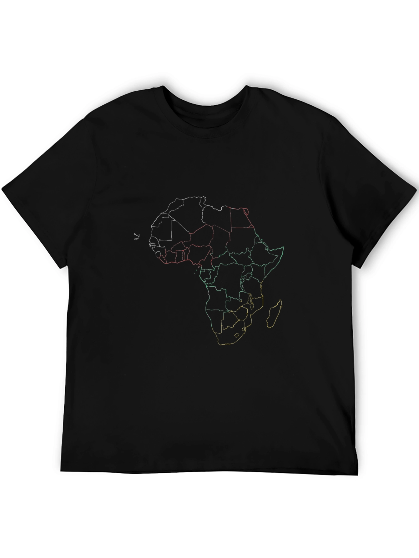 Africa Outline Graphic T-Shirt - Classic Fit