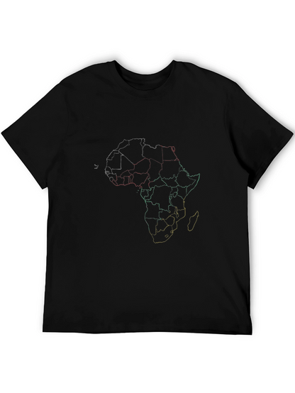 Africa Outline Graphic T-Shirt - Classic Fit