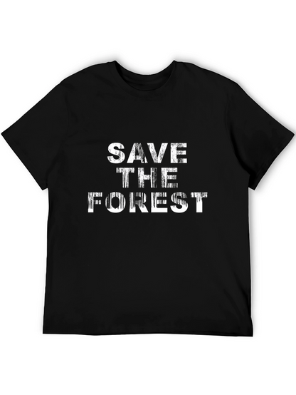 Save the Forest Graphic T-Shirt - Eco Friendly