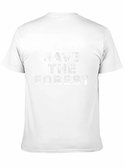 Save the Forest Graphic T-Shirt - Eco Friendly