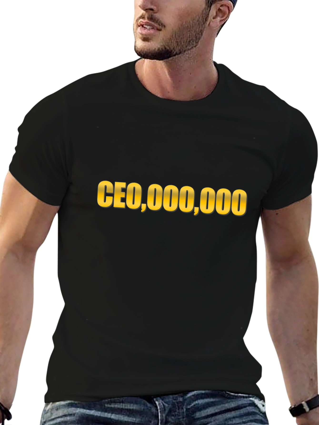 CEO Millionaire Black T-Shirt