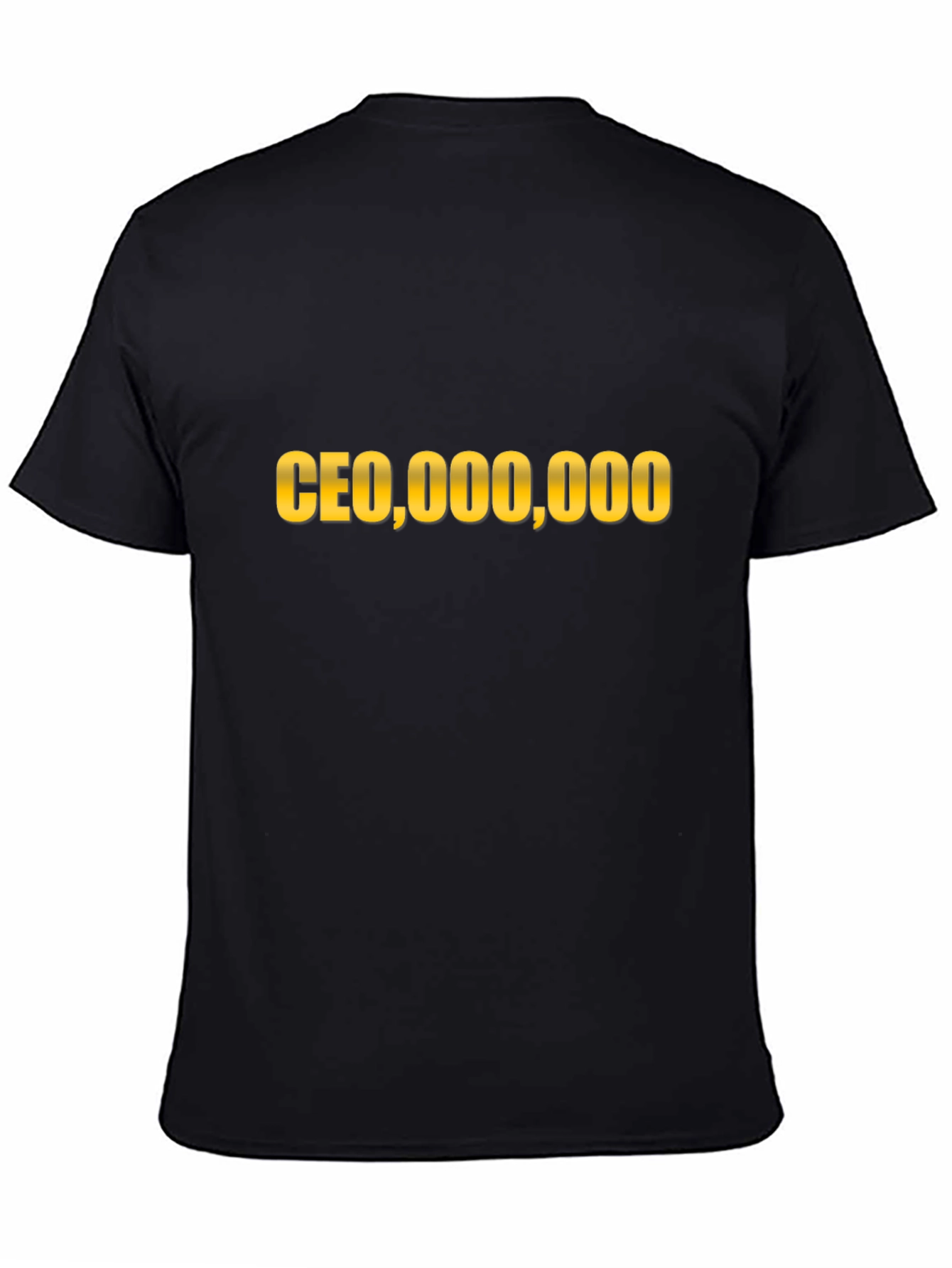 CEO Millionaire Black T-Shirt