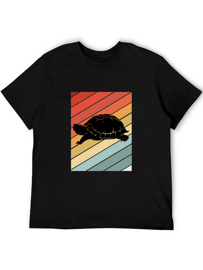 Retro Turtle Silhouette T-Shirt