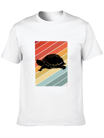 Retro Turtle Silhouette T-Shirt