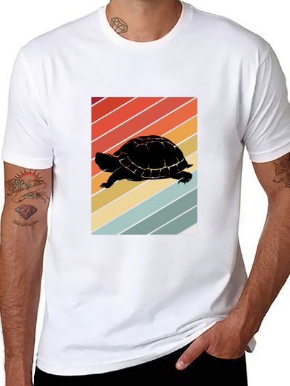 Retro Turtle Silhouette T-Shirt