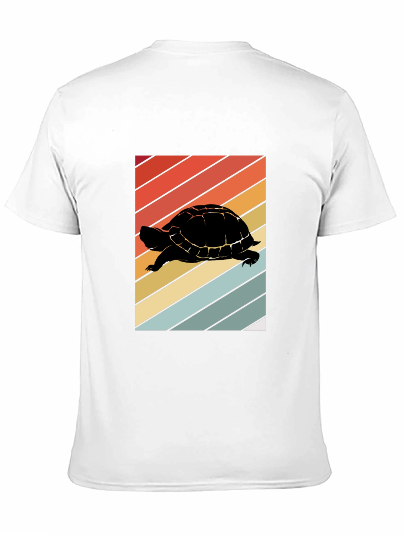 Retro Turtle Silhouette T-Shirt