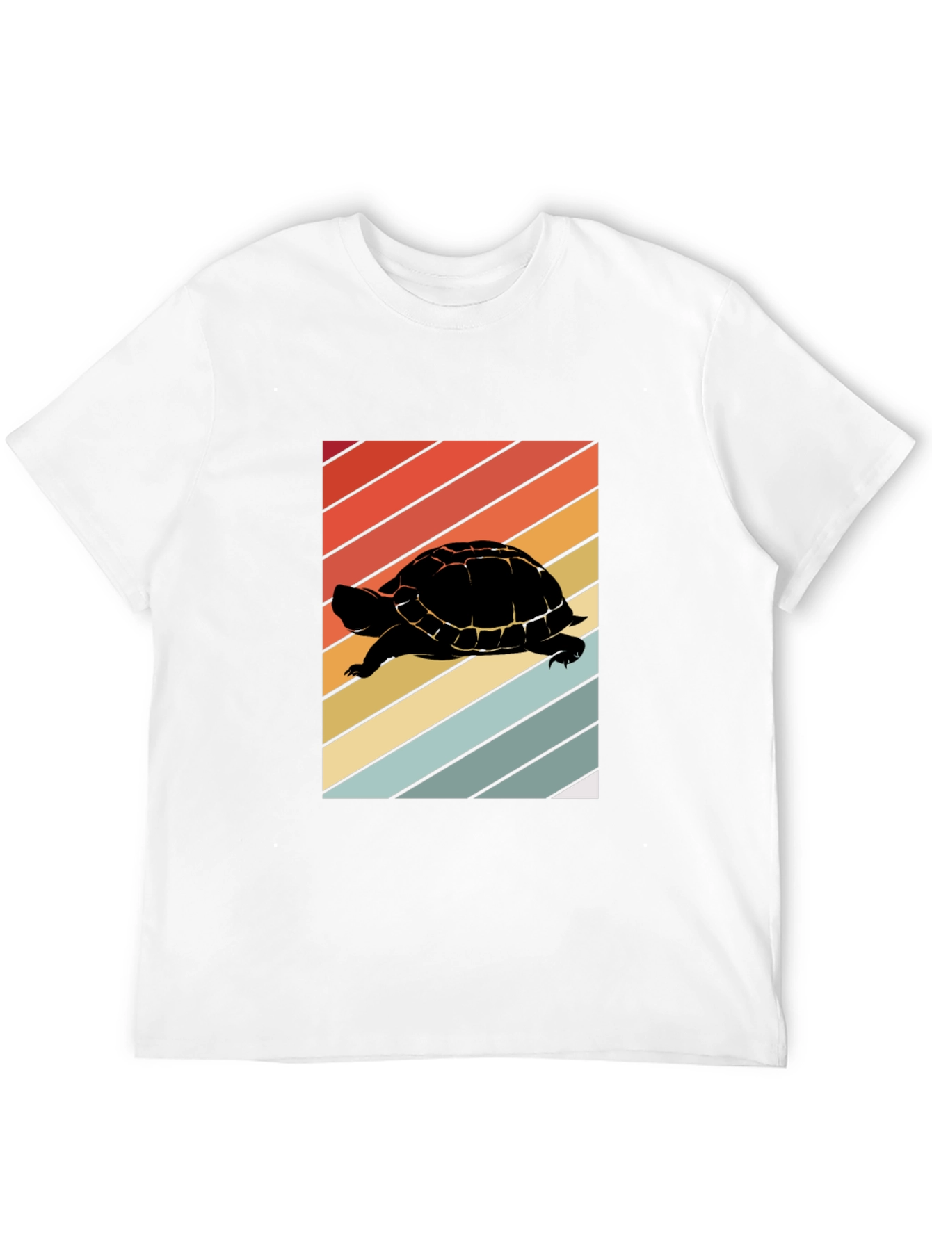 Retro Turtle Silhouette T-Shirt